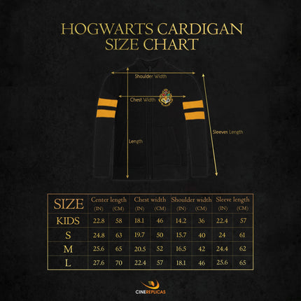 Harry Potter Sticked Cardigan Hogwarts