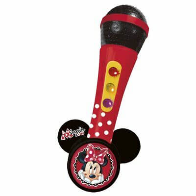 Microphone Minnie avec sons et lumières
