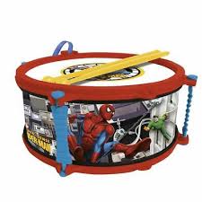 Spider-Man Drum avec des baguettes pour bébé